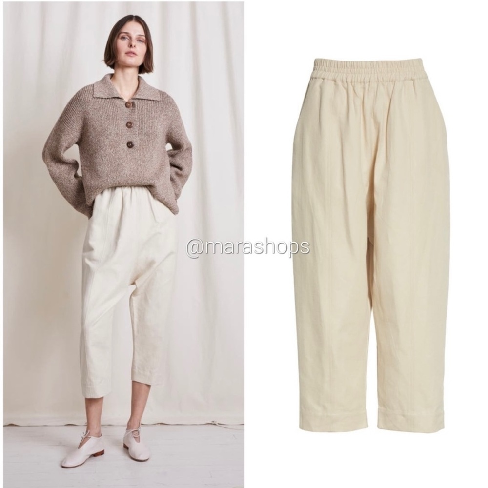 Apiece Apart Ani Easy Linen Blend Pants